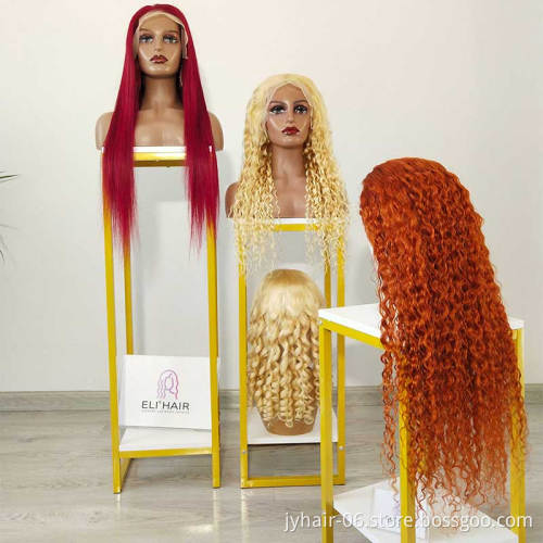 Transparent HD Full Lace Human Hair Wigs,Brazilian 360 Lace Frontal Wigs,13x6 Human Hair HD Lace Front Wigs For Black Women